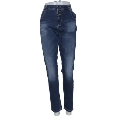 Spijkerbroek (Blauw) van Honey B Blue Katoen, Elastaan, Polyester