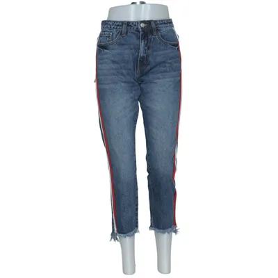 Jeans (Blue, Red, White) from Momokrom Cotton