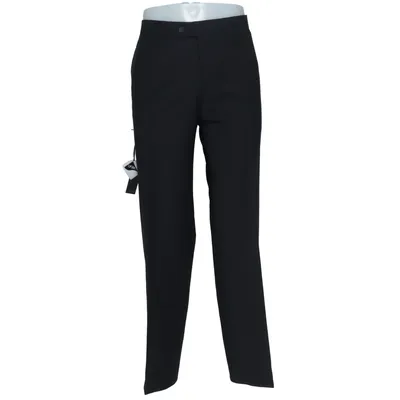 Suit pants (Black) from Nordal Elastane, Polyester, Wool