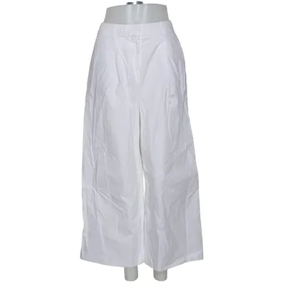 Palazzo pants (White) from ESPRIT Cotton