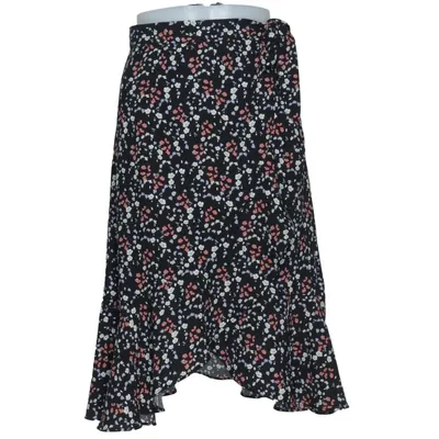 Jupe portefeuille (Noir, Multicolore) de Three Sixty Five Polyester