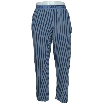 Pyjamasbyxor (Blå, Grå) från Livergy Bomull