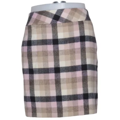 Rock (Beige, Pink, Schwarz) von Comma Polyester, Wolle