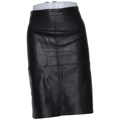 Nederdel (Sort) fra VILA Clothes Polyester, Polyurethan
