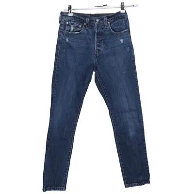 Spijkerbroek (501) van Levi Strauss & Co Katoen, Elastaan