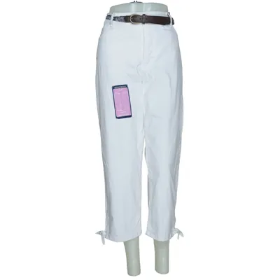 Three-quarter pants (White) from Bandolino Cotton, Elastane