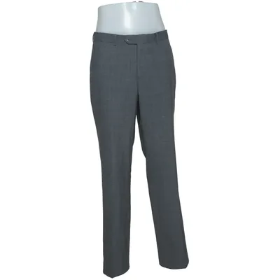 Jakkesætsbukser (Grå) fra Cavaliere Elastan, Polyester, Uld