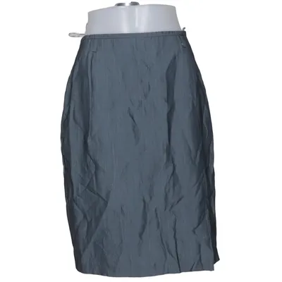 Skirt (Gray) from Hucke Polyester, Viscose, Wool