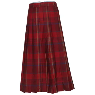 Maxi skirt (Red, Multicolored) from Hammer Acetate, Wool