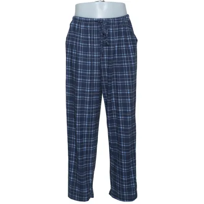 Pantalon de pyjama (Bleu, Noir) Coton, Élasthane