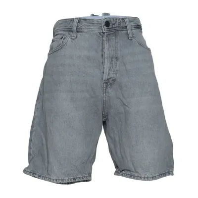 Denim shorts (Grijs) van Jack & Jones Jeans Intelligence Polyester, Gerecycled katoen