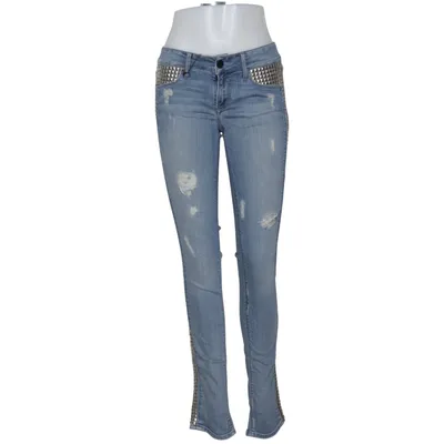 Jeans (Blå) fra Black Orchid Bomuld, Elastan, Polyester