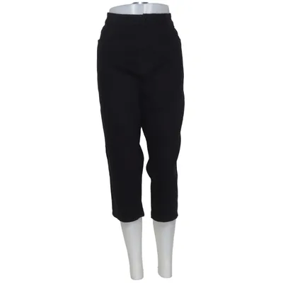Three-quarter pants (Black) from XLNT by KappAhl Cotton, Elastane