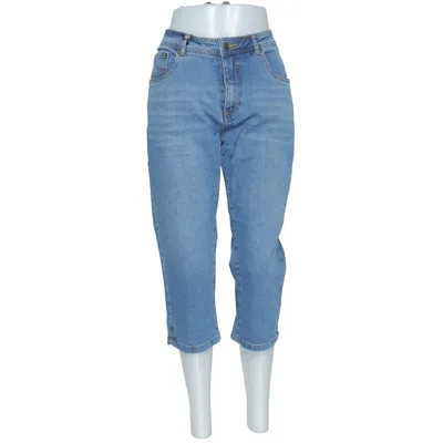 Three-quarter pants (Blue) from Desire Cotton, Elastane, Polyester