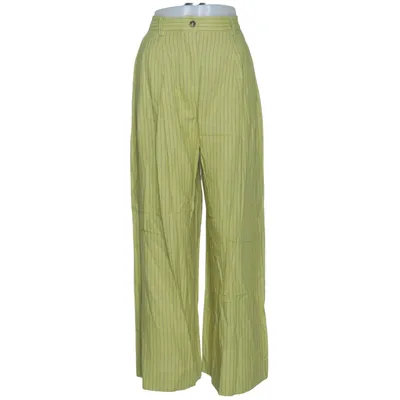 Palazzo broek (Beige) van Mango Linnen, Lyocell, Polyester, Viscose