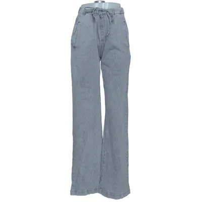 Jeans (Grå) fra Hello Miss Bomuld, Elastan, Polyester, Viscose