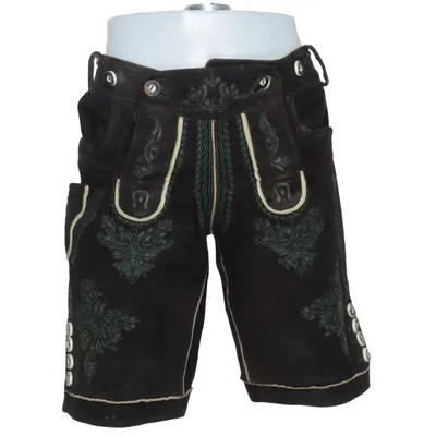 Lederhosen (Brun) från Kaiserjäger Skinn