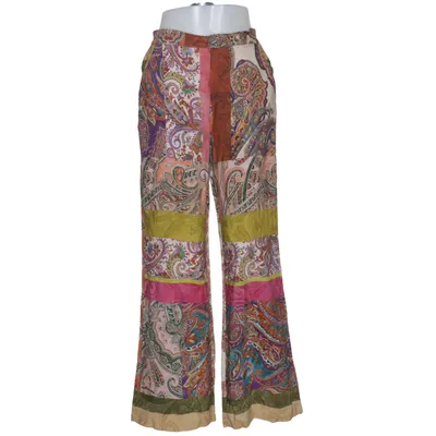 Pantalon patte d'éléphant (Multicolore) de Emily van den Bergh Viscose