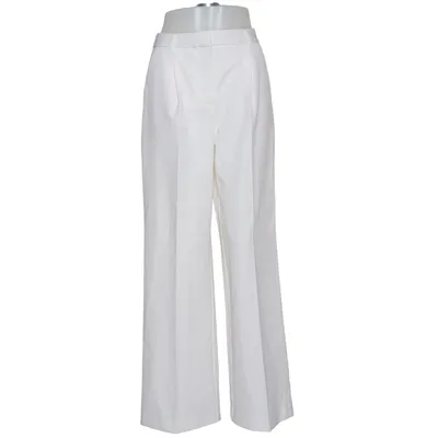 Palazzo broek (Wit) van NA-KD Elastaan, Polyester, Viscose
