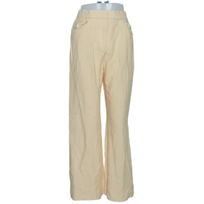Pants (Yellow) from Maje Cotton, Elastane, Polyester, Viscose