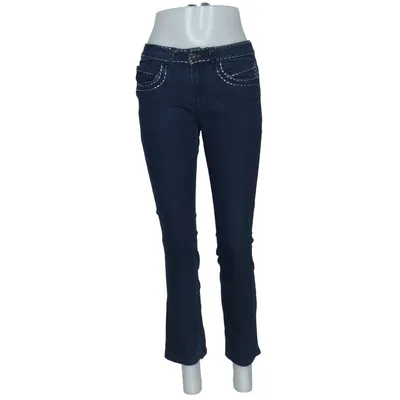 Jeans (Blå) fra Charlotte Bomuld, Elastan, Polyester