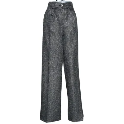 Palazzo pants (Gray, Multicolored) from HUNKØN Polyester