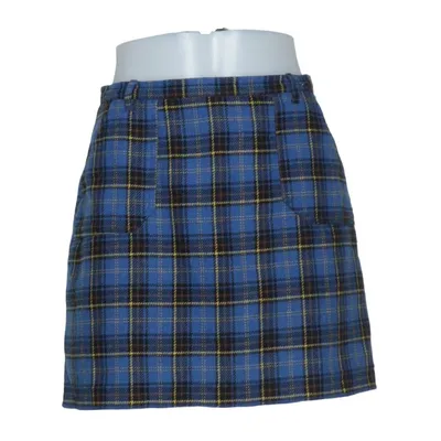 Kjol (Blå, Svart, Gul, Flerfärgad) från United Colors of Benetton Akryl, Polyester, Ull