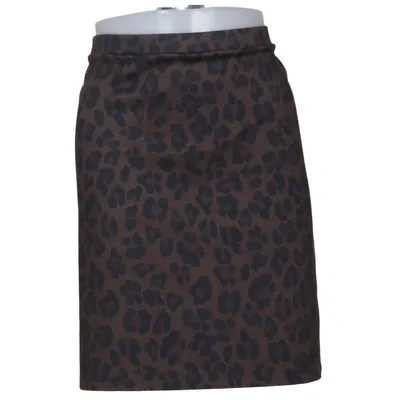 Jupe (Marron, Noir) de Hema Élasthane, Polyester, Viscose