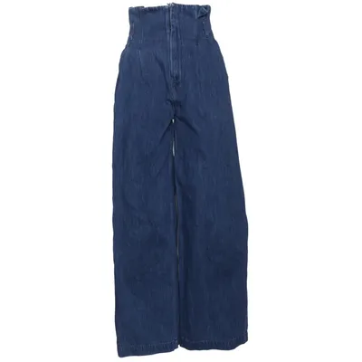 Jeans (Turkos) från H&M Trend Bomull, Polyester