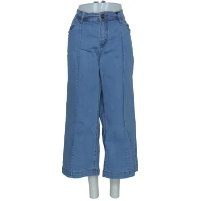 Spijkerbroek (Blauw) van Bonprix Katoen, Elastaan, Polyester