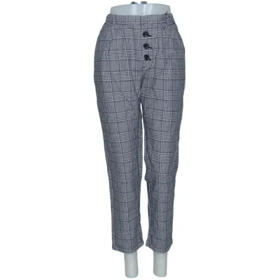 Broek (Zwart, Wit) van Mango Casual Katoen