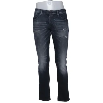 Spijkerbroek (Blauw) van Jack & Jones Jeans Intelligence Elastaan, Organisch katoen, Polyester