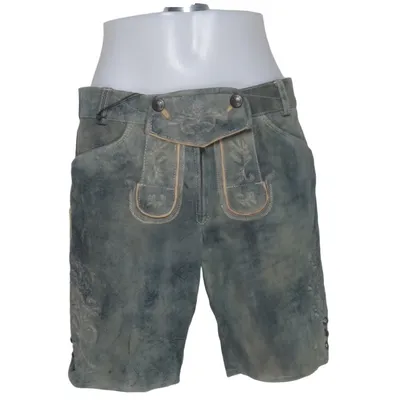 Lederhosen (Grå) fra Spieth & Wensky Læder, Polyester