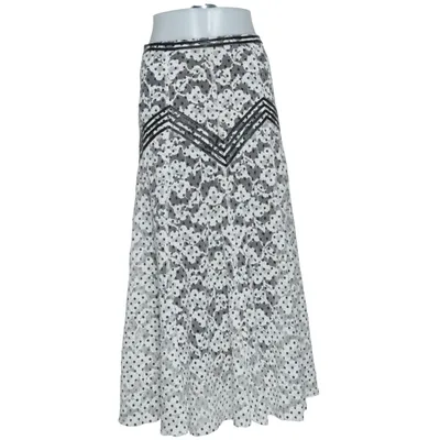 Nederdel (Sort, Hvid) fra Joseph Ribkoff Elastan, Polyester