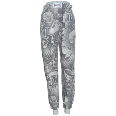 Mjukisbyxor (Grå, Flerfärgad) från New Girl Order Bomull, Polyester