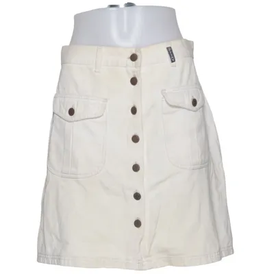 Jeansnederdel (Beige) fra SAND Basic Bomuld