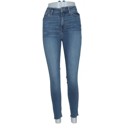 Spijkerbroek (Blauw) van Never Denim Katoen, Elastaan, Polyester
