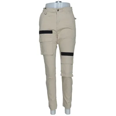 Cargo broek (Beige) van Daily Paper Katoen, Elastaan