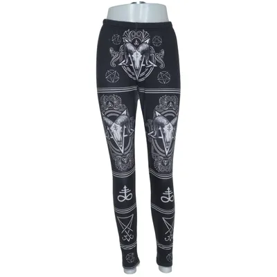 Leggings (Svart, Vit) från Restyle Polyester