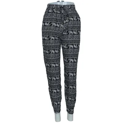 Broek (Zwart) van Luizacco Viscose