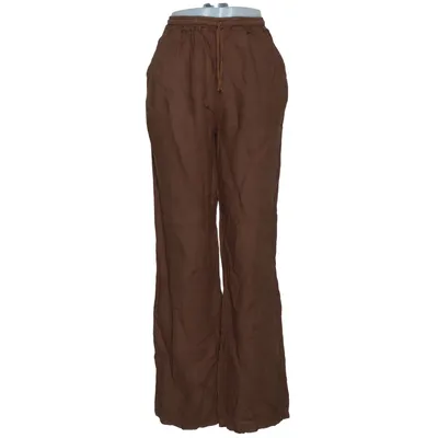 Pantalon patte d'éléphant (Marron) de QNUZ Lin