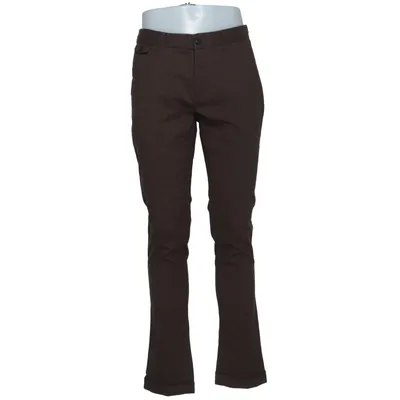 Chinos (Bruin) van Dressmann Elastaan, Polyester, Viscose