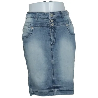 Spijkerrok (Blauw) van Denim Extra Katoen, Elastaan