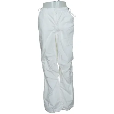 Cargo pants (White) from Bershka Cotton, Elastane