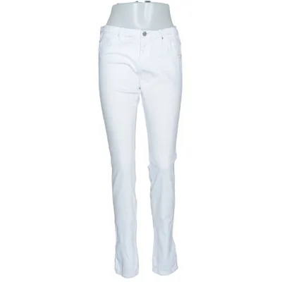 Jeans (Hvid) fra Serious Sally Bomuld, Elastan