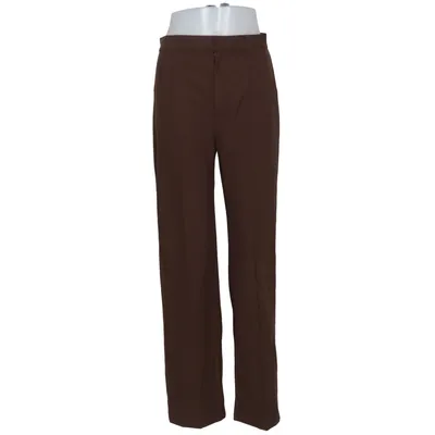 Pantalon de costume (Marron) de Pull & Bear Élasthane, Polyester, Viscose