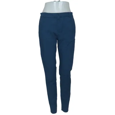 Chinos (Blue) from Vero Moda Cotton, Elastane, Polyamide