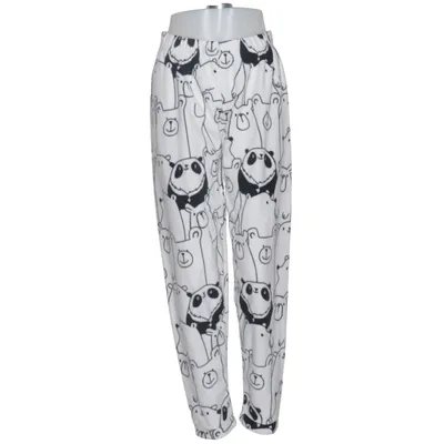 Pajama pants (White, Black) from Love to Lounge Polyester