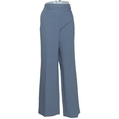 Kostuumbroek (Blauw) van H&M Modern Classic Polyester, Viscose, Elastaan