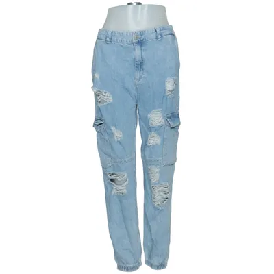 Cargo pants (Blue) from Tally Weijl Cotton